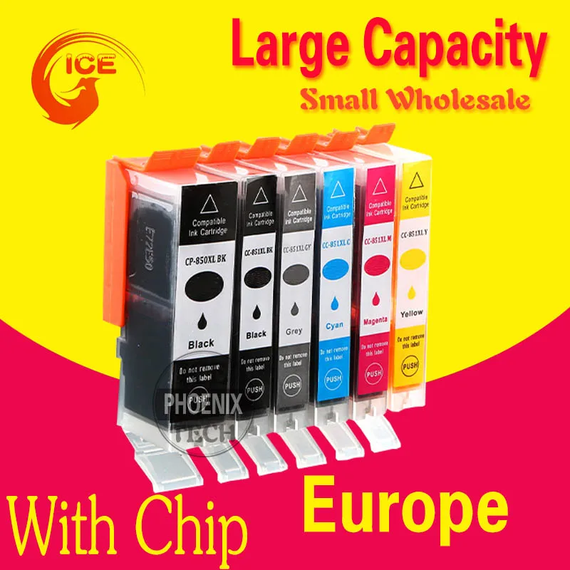 Чернильный картридж для принтера Canon TS8050 TS9050 TS 8050 9050 MG7750 7750 PIxma 6C чернильный PGI570|ink