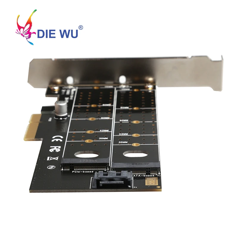 PCIe to M ключ B SATA порт адаптер расширения PCI Express для M.2 NVMe SSD NGFF Плата TXB044|Платы