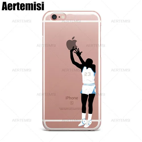 18 Прозрачный ТПУ чехол Чехол для iPhone 5 5S SE Aertemisi Stephen Curry Derrick Rose Carmelo Anthony 6 6s 7 8 Plus X XS Max XR - Цвет: 18