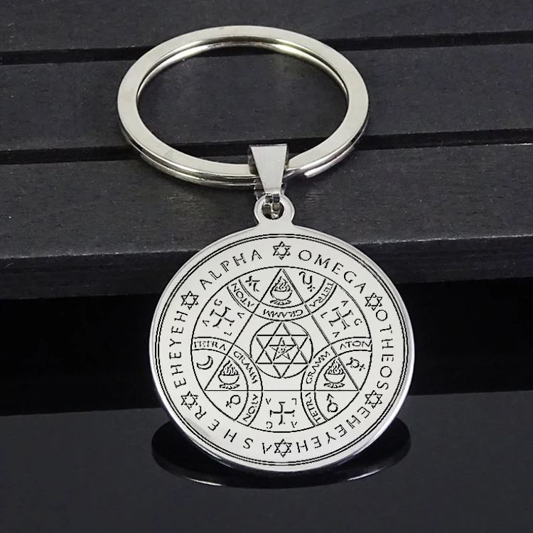 Новинка ювелирное изделие унисекс из нержавеющей стали Seven Archangels подвеска на