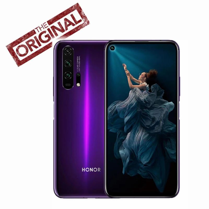 Смартфон Honor 20 Pro Kirin 980 Android 9 6,2" ips 2340X1080 8 ГБ ОЗУ 128 Гб ПЗУ Мп+ 32 МП отпечаток пальца NFC телефон