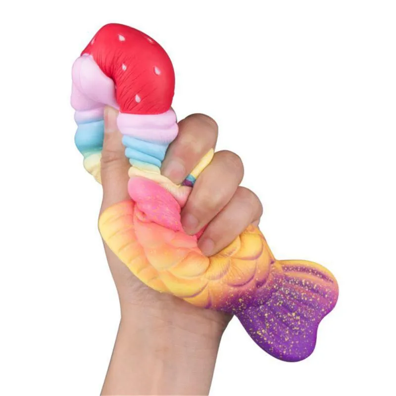 wholesale drop shipping Adorable Galaxy Fish Scented Charm Slow Rising Collection Squeeze Stress Reliever Toys S3MAY30 | Игрушки и хобби
