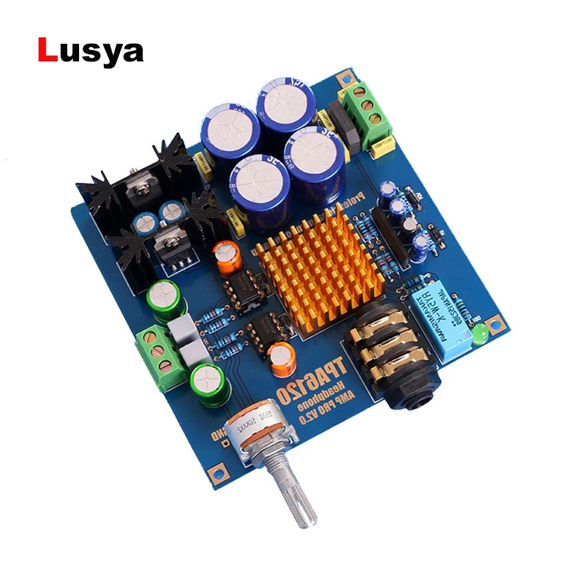 TPA6120 HiFi усилитель для наушников плата Amplificador TPA6120A2 усилитель для наушников DIY наборы и собранные