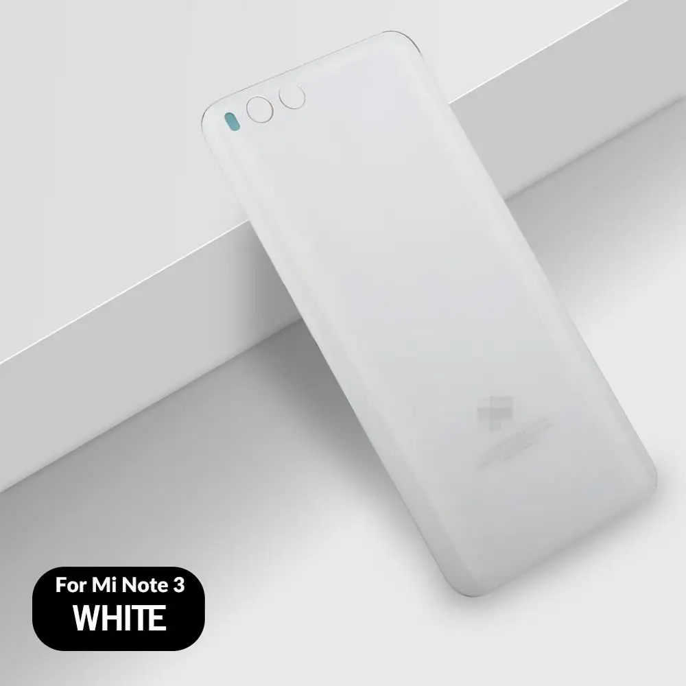 Задняя крышка аккумулятора для xiaomi Mi6 Mi Note 3 задняя корпуса сменный жесткий чехол