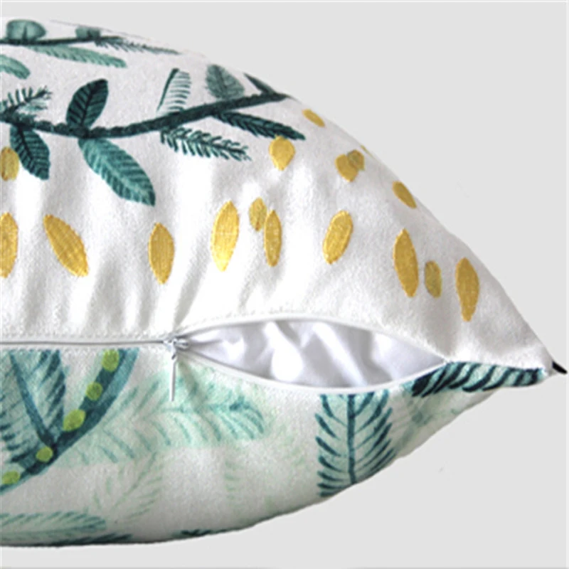 Американский кантри наволочка Вышивка Шикарная птица роскошные женские Cojines