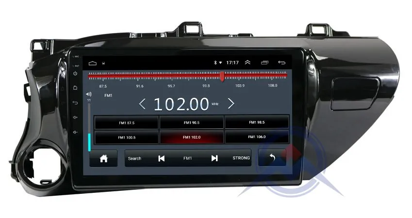 ZOHANAVI10.1 дюймов Android 8,1 автомобиль радио для TOYOTA Hilux Автомобильная dvd-навигационная система видео мультимедиа стерео плеер