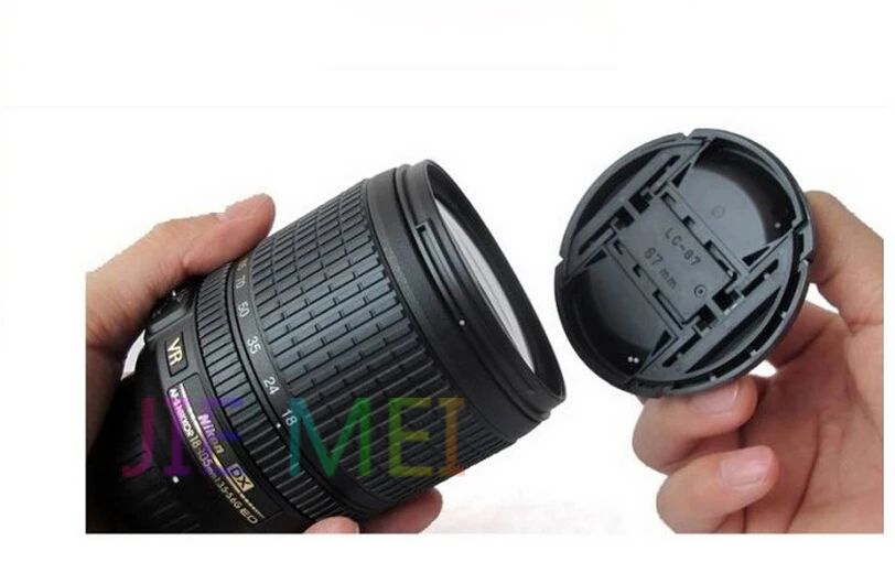 Крышка для объектива nikon 67 мм Центральная Зажимная крышка с логотипом |