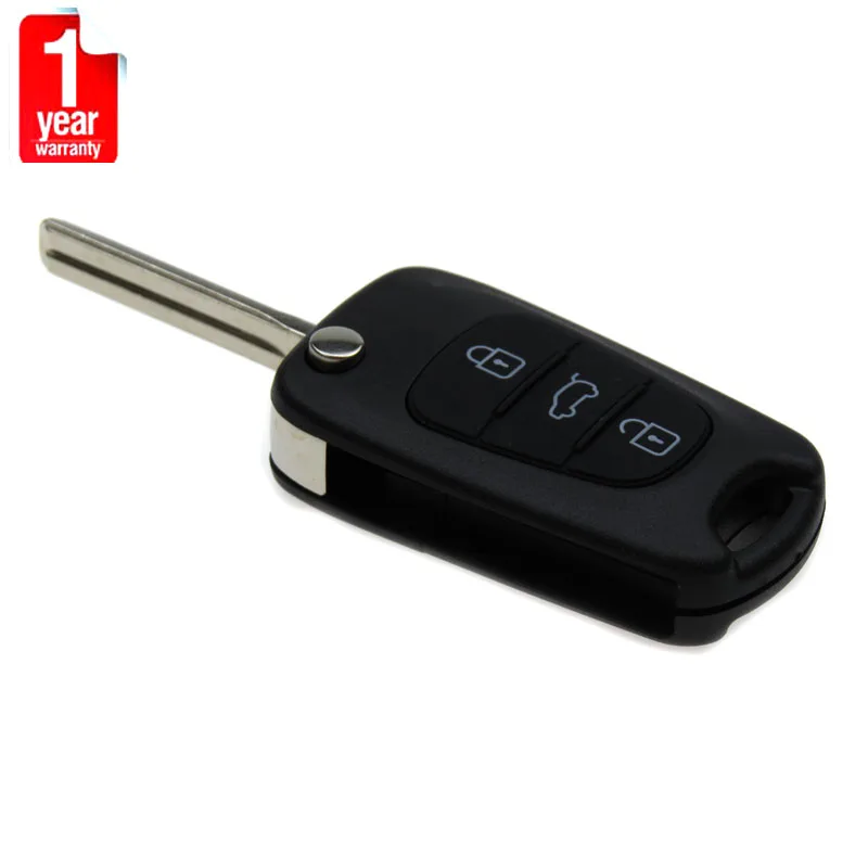 Складной чехол брелок для Hyundai I30 IX35 Kia K2 K5|shell case fob|shell covershell |