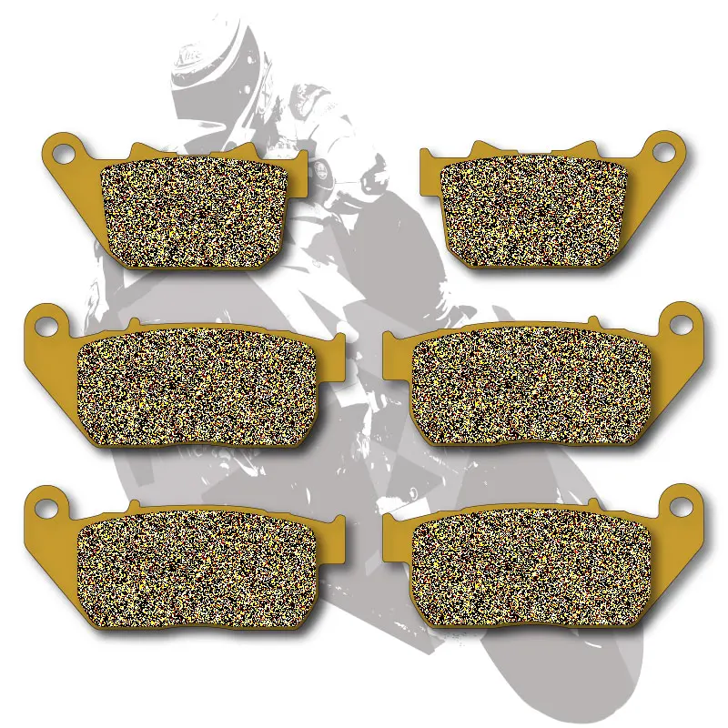 Мотоцикл диск полуметаллических тормозные колодки спереди и сзади для Harley XLR 1200