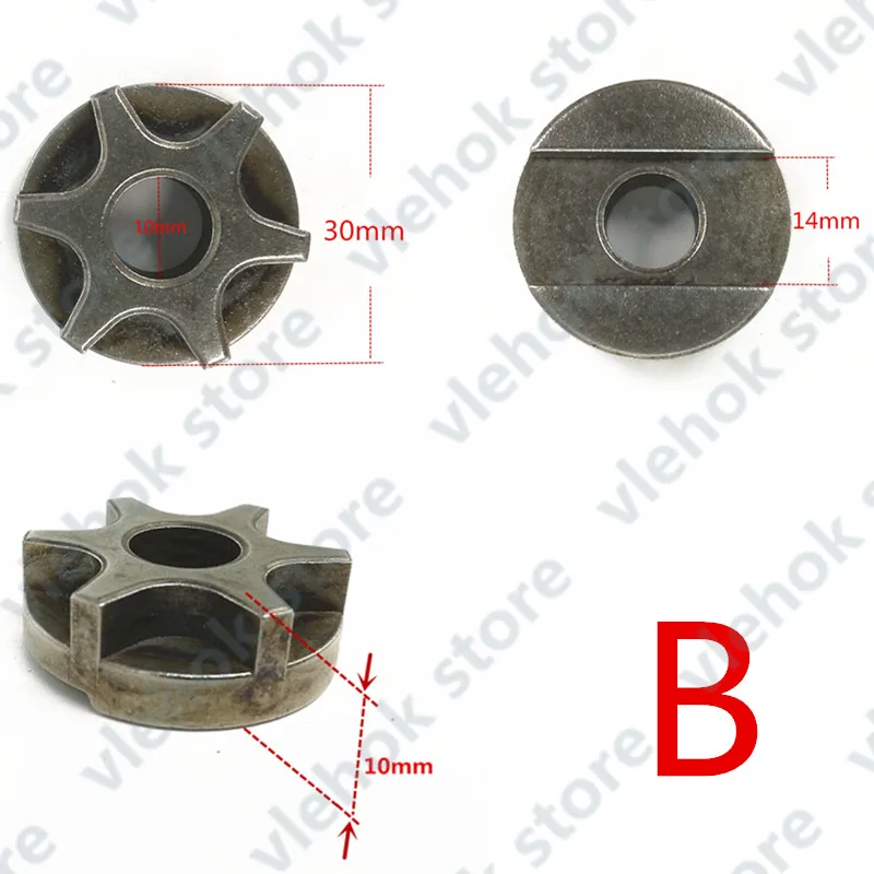 Шестерня звездочки привод Замена звездочки для MAKITA 405 5016 5016B 5012B 5014B 8016 шестерня Звездочка Электрическая цепная пила бензопила