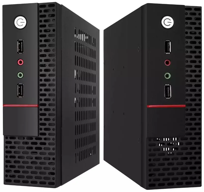 Тонкий ПК DIY Mini itx HTPC Чехол черный стальной домашний кинотеатр itx материнская плата ПК компьютерный чехол игровой настольный корпус шасси