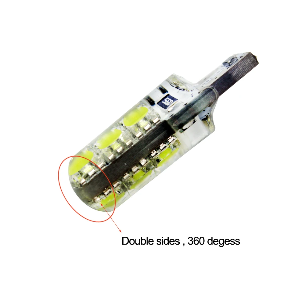 2 шт. автомобисветильник светодиодные лампы T10 W5W COB SMD 12 В 194 501 | Автомобили и