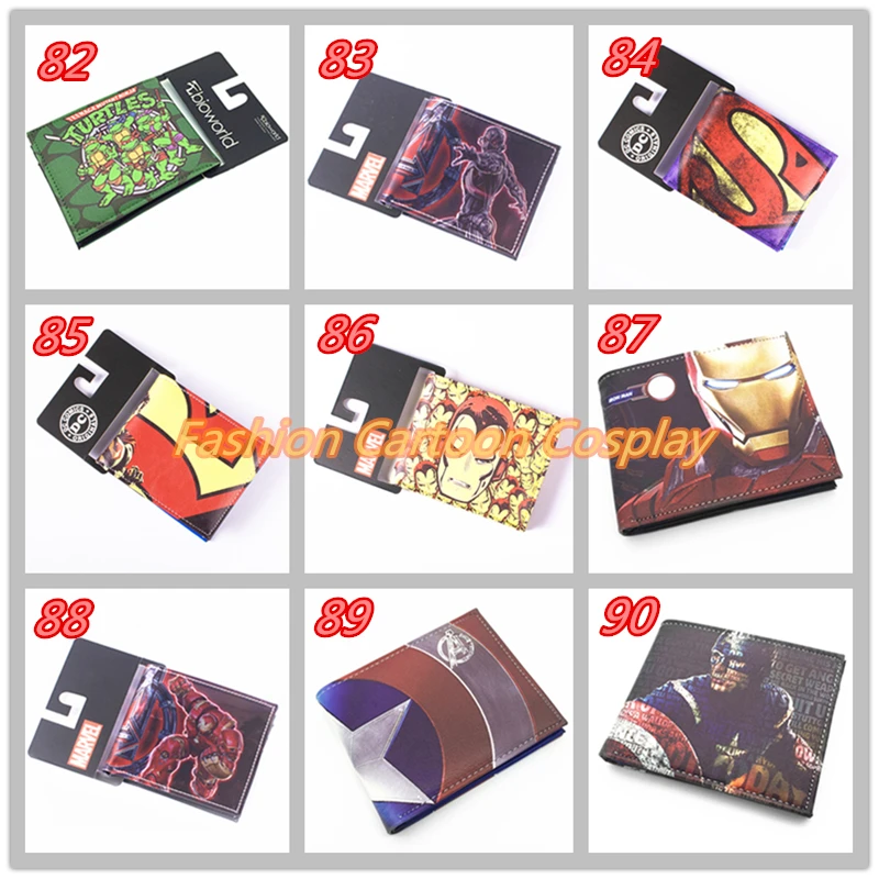 Кошелек с комиксами Бэтмен клоун Человек паук Venom кошелек Кредитная Oyster Лицензия