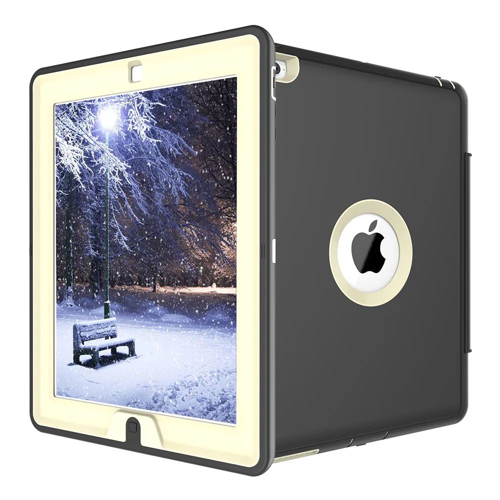 Трехслойный умный чехол для планшета ipad 2 3 4 гибридный бронированный