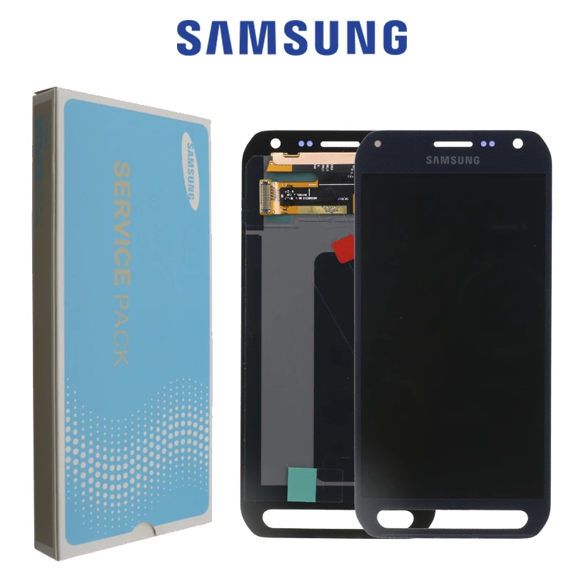 Супер AMOLED 5,1 ''ЖК-дисплей Заменяет samsung Galaxy S6 Active G890 G890A ЖК-монитор+ сенсорный экран дигитайзер компонент