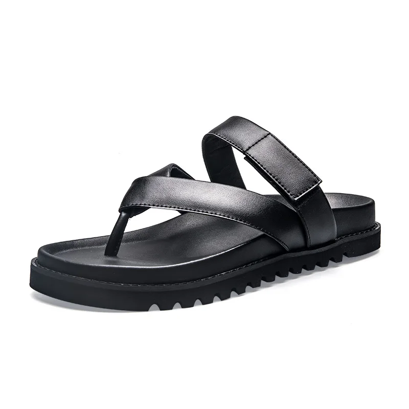 2017 г. Летняя обувь мужские тапочки для отдыха Стиль удобные дышащие модные