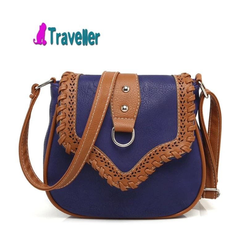 Новый 2017 Ретро Выдалбливают Креста Тела Сумка Леди Старинные Мешок Женской Моды