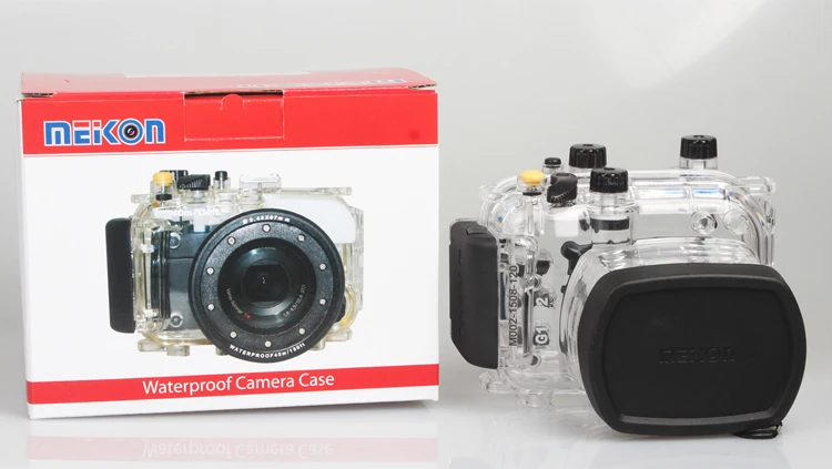 Водонепроницаемый чехол для подводной камеры Canon Powe shot G11 12 Lens WP DC34|case for canon|underwater