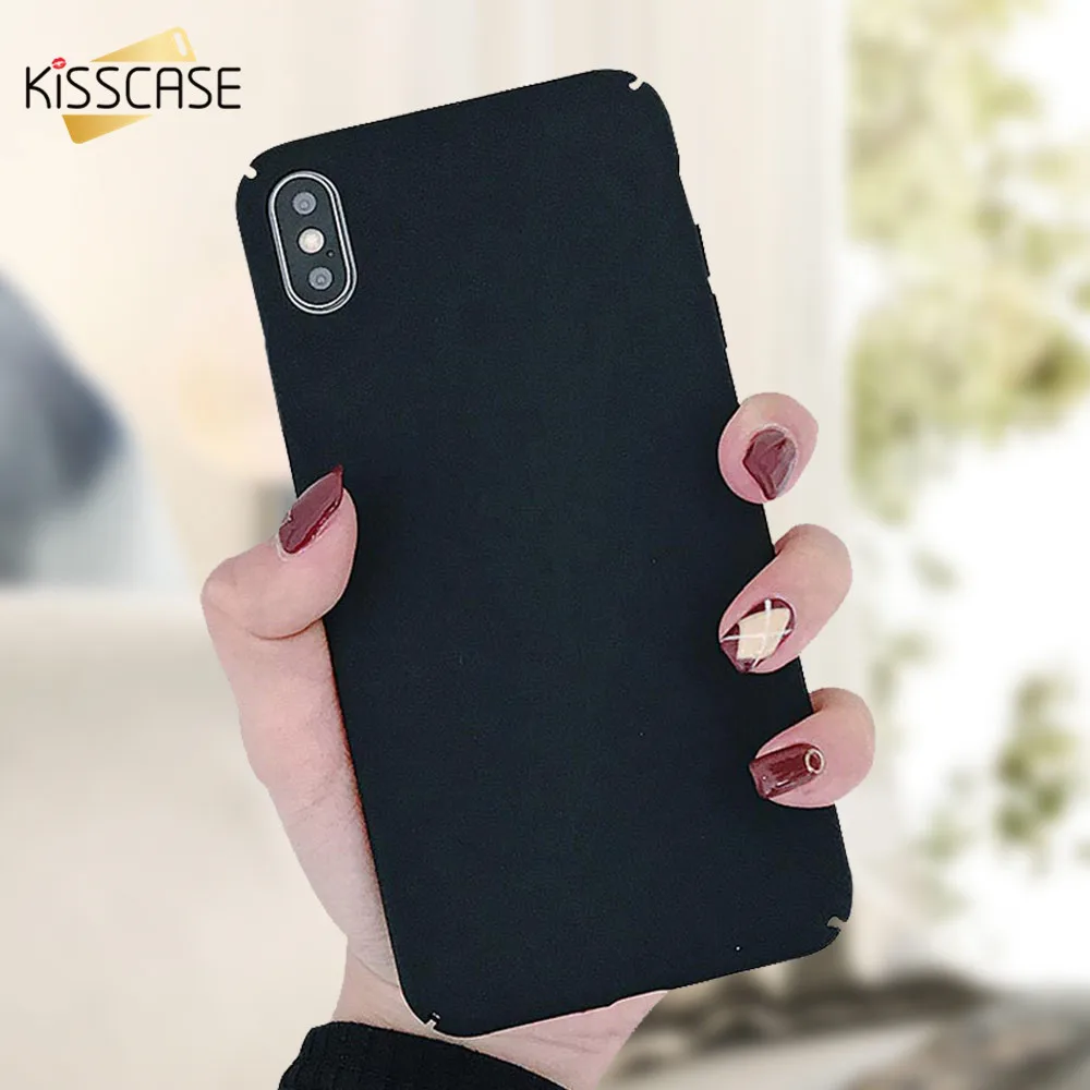 KISSCASE Anti-fingerprint Hard Case For Xiaomi Mi 6 8 Lite Se 9 Back Cover Redmi 4X Note 7 5 Capinhas Coque Fundas Shells |
