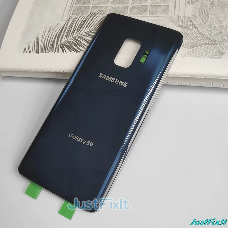 Для SAMSUNG Galaxy S9 G960 G960F Задняя крышка батареи Дверь стеклянная Корпус чехол замена |