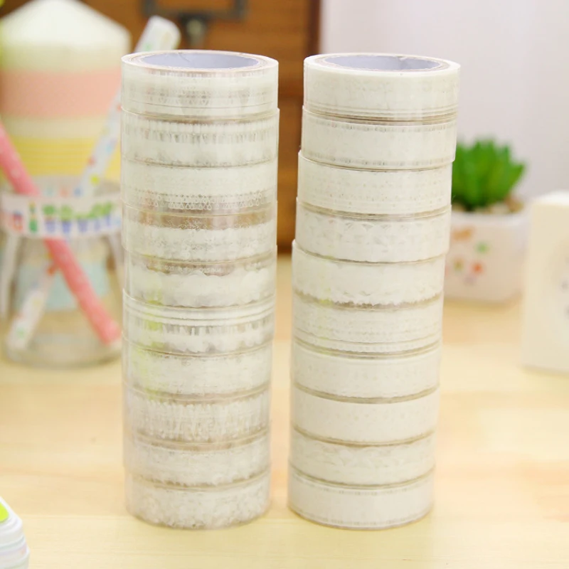 1 5 см * 10 м лента для маскировки кружева васи декоративная клейкая Decora DIY