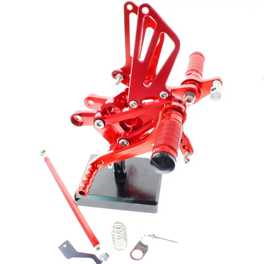 Аксессуары для заднего мотоцикла Honda CBR600 F3/F4/F4i CNC Регулируемые подножки CBR 600 F3 F4