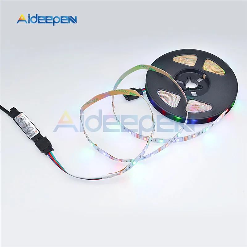 Неоновая Светодиодная лента SMD2835 RGB постоянный ток 5 В 12 метров 300|Подвесные