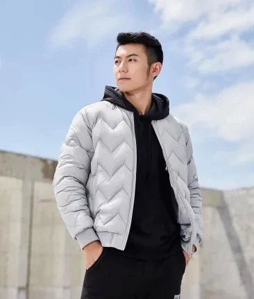 Xiaomi mijia ULEEMARK легкая бейсбольная куртка на гусином пуху 90% белый гусиный пух легкий дизайн зимний мужской пуховик