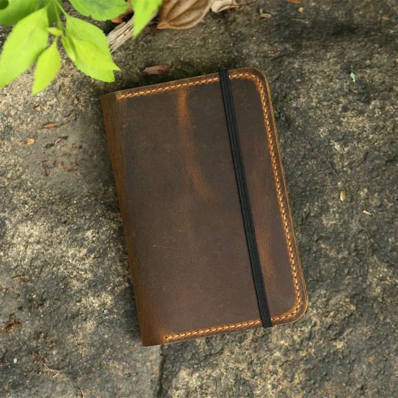 Кожаный чехол для ноутбука moleskine Классический с карманом тонкий кожаный Cahier Volant