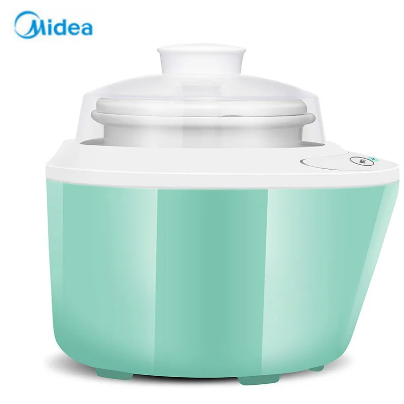 Midea Electric Slow Cooker White Porcelain Yogurt Bird's Nest Stew