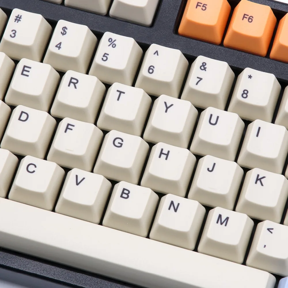 Толстые PBT OEM профиль Keycaps ANSI Dye subbed 104 ключи для 61 87 cherry mx механическая
