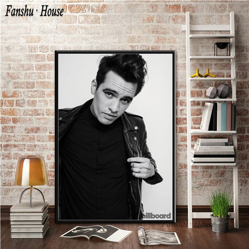 Плакаты и принты Brendon Urie Panic at the Disco плакат холст картина стены книги по искусству изображение для гостиная домашний декор
