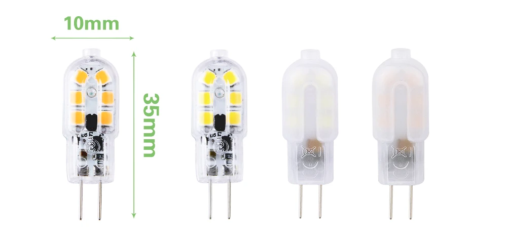 5 шт./лот G4 Светодиодная лампа 12 V AC DC 12 V 2 W SMD 2835 Светодиодный прожектор G4 Светодиодные лампы свет 360 Угол луча заменить для хрустальной люстры