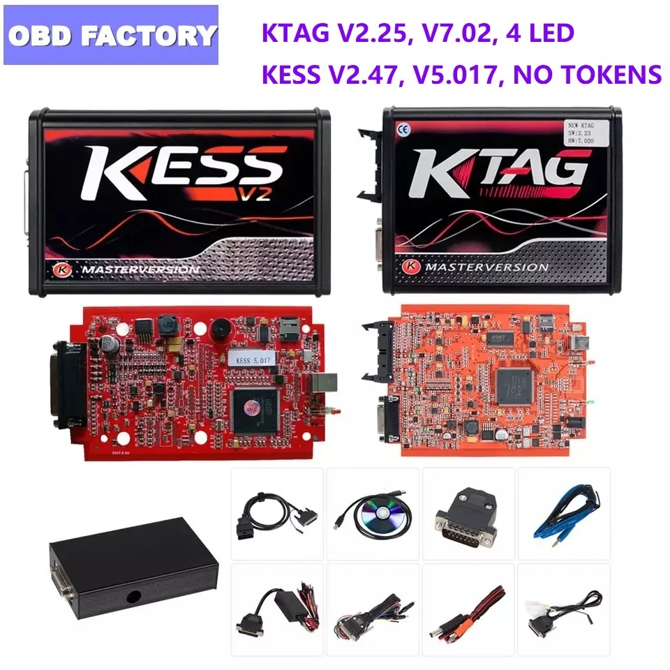 Kess V2 V5.017 V2.47 fgtech V54 программатор блока контроля окружающей среды ECU KTAG BDM Адаптеры KESS KTAG BDM рамки bdm100 ПРОГРАММАТОР KTAG V7.02 KESS V2.47