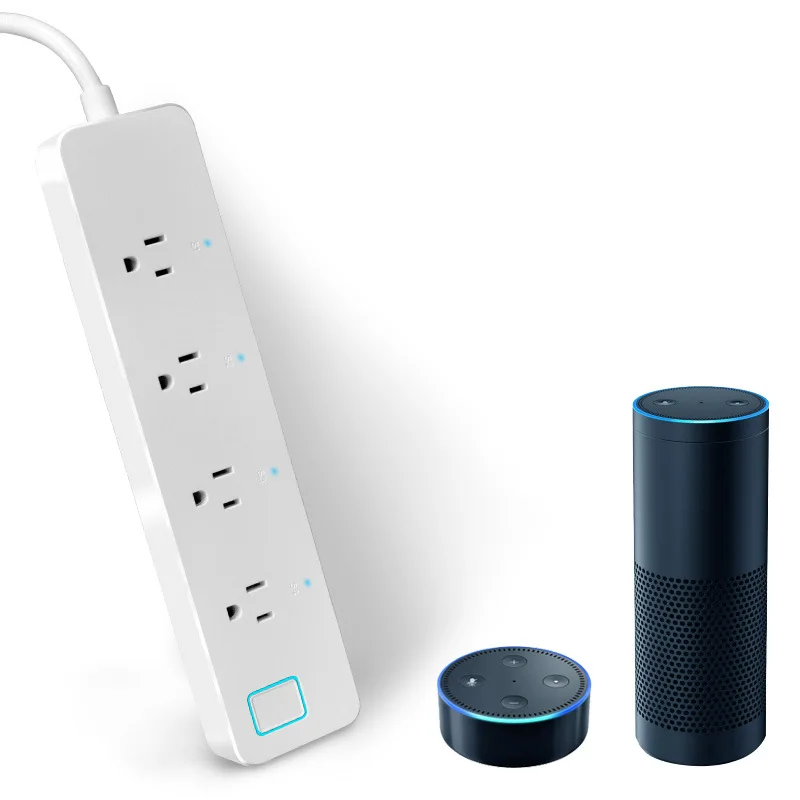 Wifi USB умная розетка штепсельная вилка США переключатель перегрузки защита от