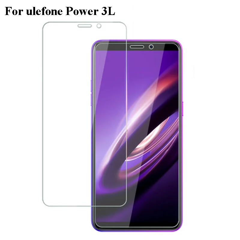 2PCS For Ulefone Power 3L empered Glass 3 L Screen Protector Power3L Explosion proof 2.5D Tough | Мобильные телефоны и