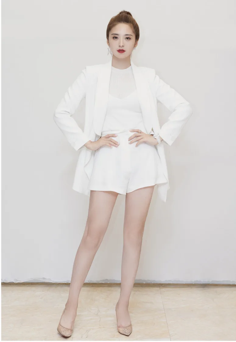 Женская одежда летняя модная Корейская профессиональная Повседневная маленькая