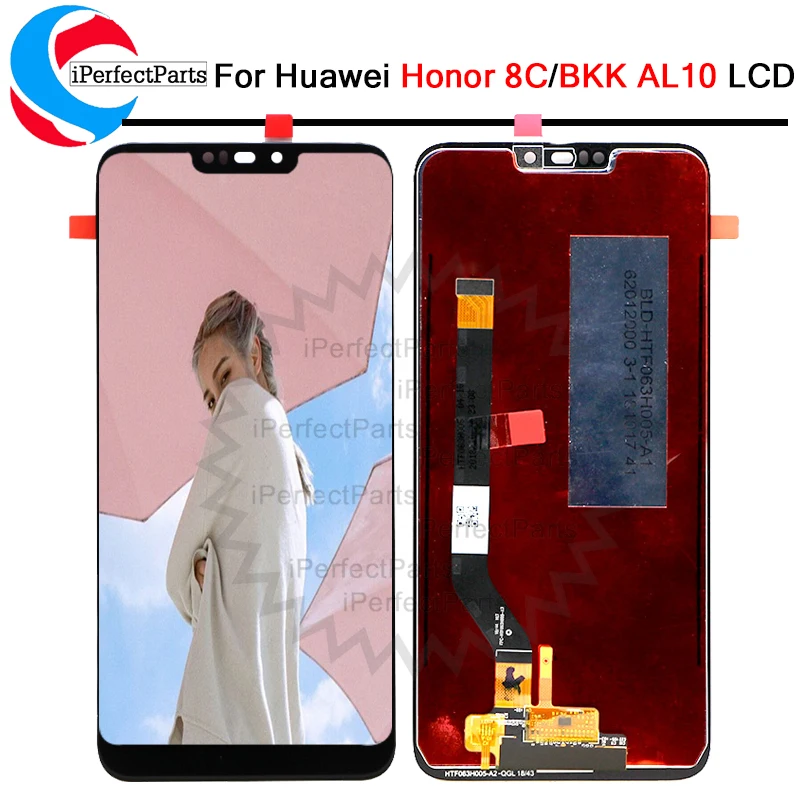 Новый 6 26 'ЖК экран для Huawei Honor 8C ЖК дисплей кодирующий преобразователь