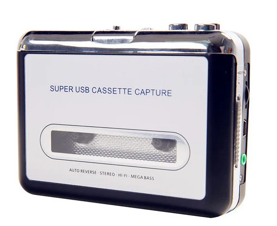 Conversor de Cassete Jogador com Fones de Ouvido Portátil para Mp3 Etc-usb Tape-to-mp3