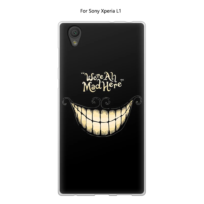 2 JURCHEN Роскошные УФ чехлы для телефонов с принтом для sony Xperia L1 чехол G3312 G3313 G3311 двойной чехол для sony Xperia L1 чехол силиконовый B - Цвет: 2