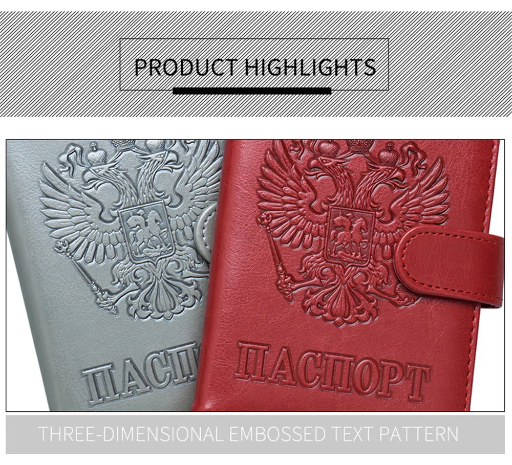 ZOVYYOL Passport Cover Travel Passport Wallet Multi-function Bag the Passport Holder Protector Wallet Card Holder Purse