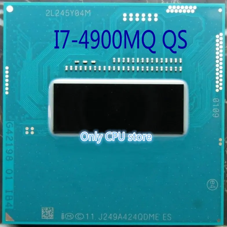 Оригинальный процессор Intel Core I7 4900MQ QS версии QDME FCPGA946 2 80 ГГц 3 8M четырехъядерный