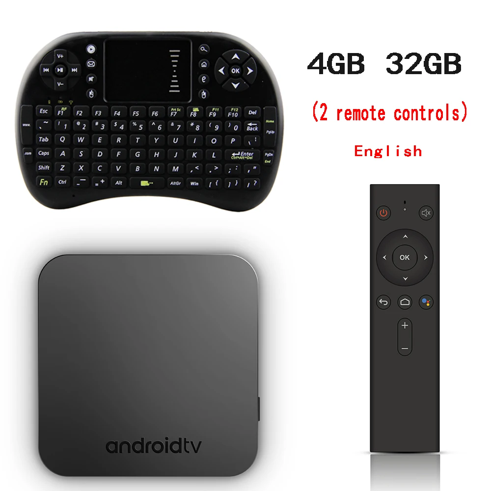 KM9 Pro Android 9 0 Смарт ТВ-приставка Голосовое управление S905X2 4 Гб DDR4 RAM 32 ROM 2 4G/5G WiFi Bluetooth