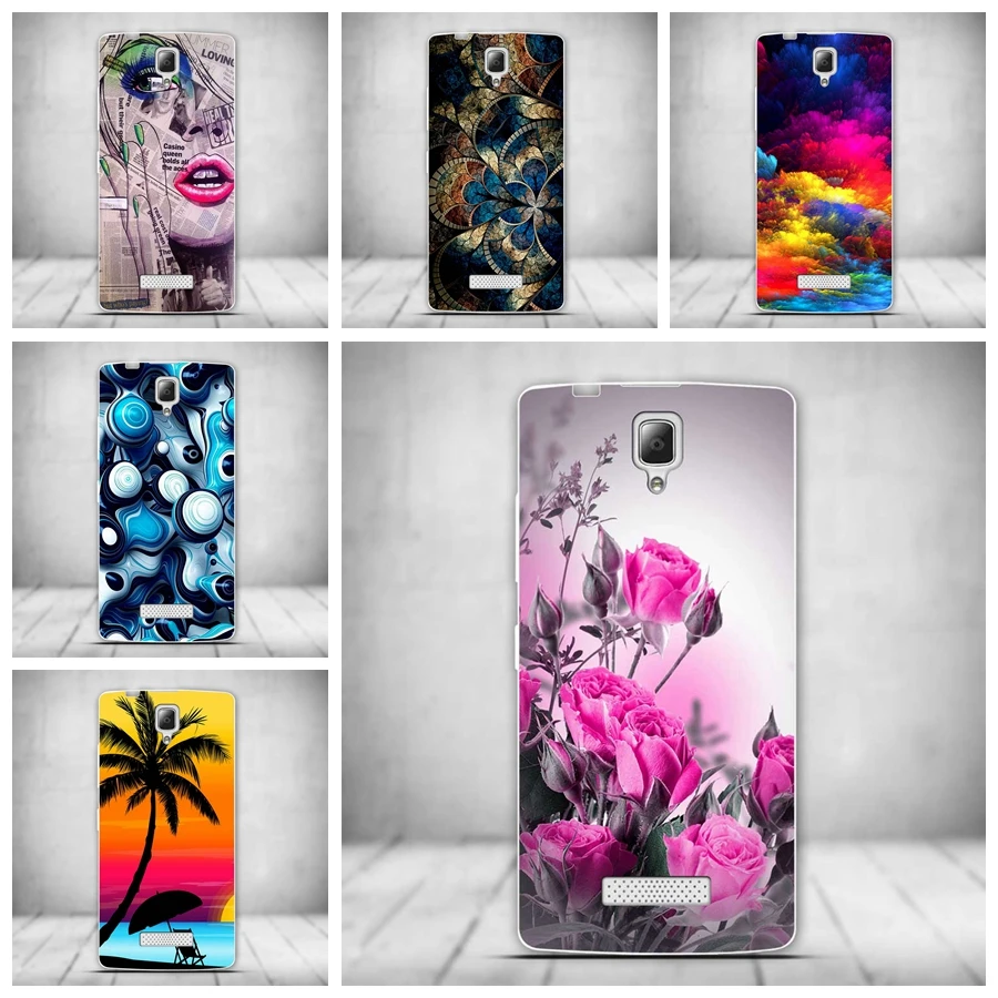 Чехол для телефона Lenovo A2010 чехол с рисунком Мягкая силиконовая задняя крышка из