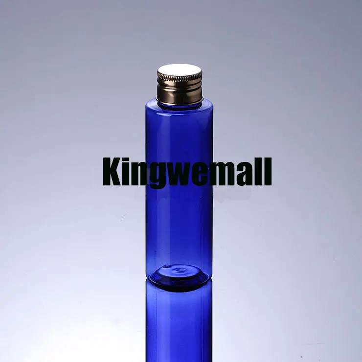 

300pcs/lot Newest Capacity 100ml PET Plastic Water Oil Lotion Bottle with Bronze Lids For Cosmetic Packaging FBG40