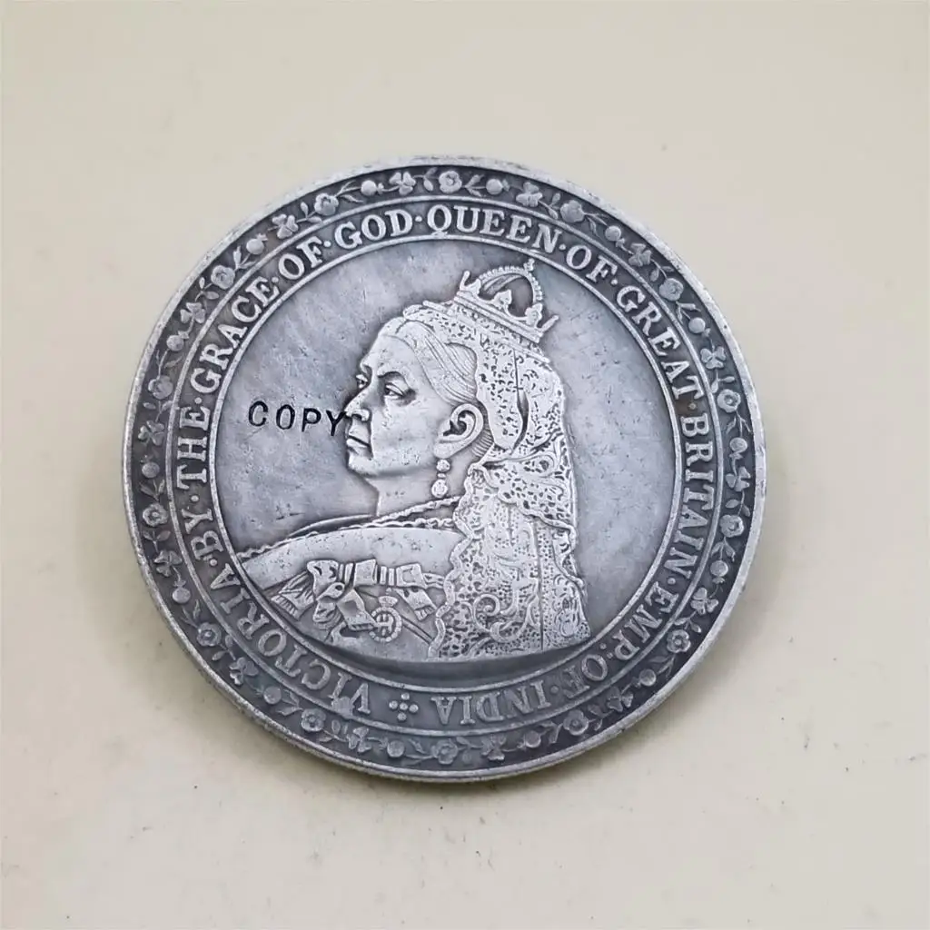 Коллекция 1887 года Юбилейные монеты с Королевской короной 1 шт.|Безвалютные