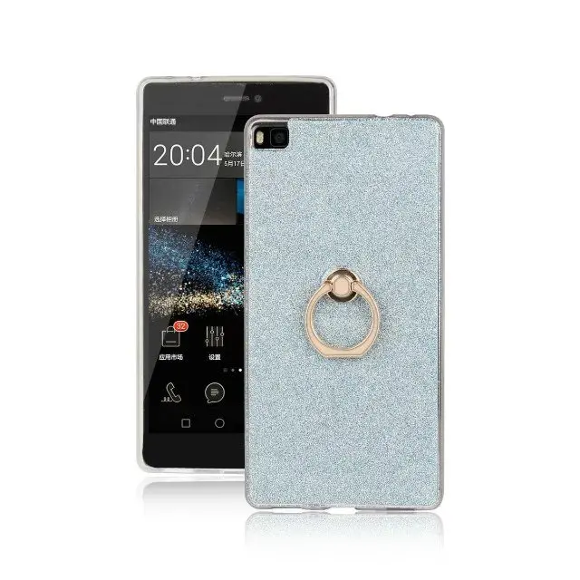 Blue Мягкий чехол Cyato для honor 3C 4C 5A 5C 5S 6X7 8 mate 7 8 9 P8 P9 10 Lite Plus высокого качества с кольцевой пряжкой - Цвет: Blue