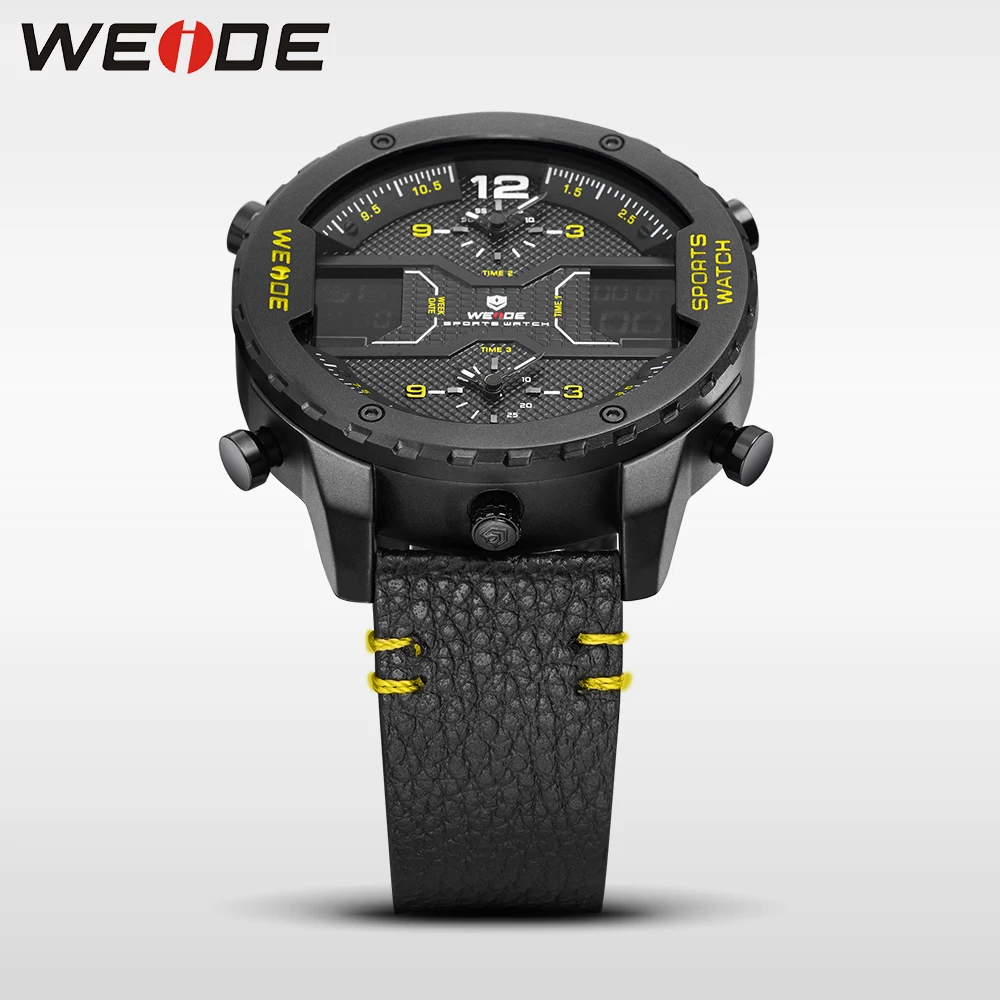 WEIDE оригинальные Роскошные брендовые большие кварцевые часы с циферблатом