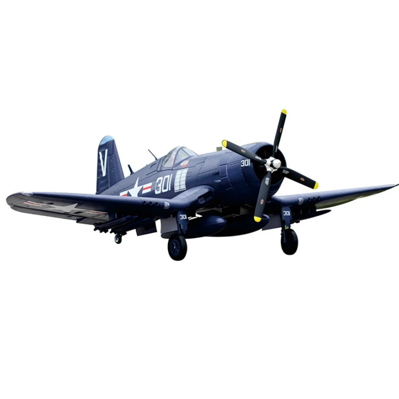 Радиоуправляемый самолет FMS 1700 мм 1 7 м F4U Corsair синий 6CH 6S PNP новейший EPO Gaint большой