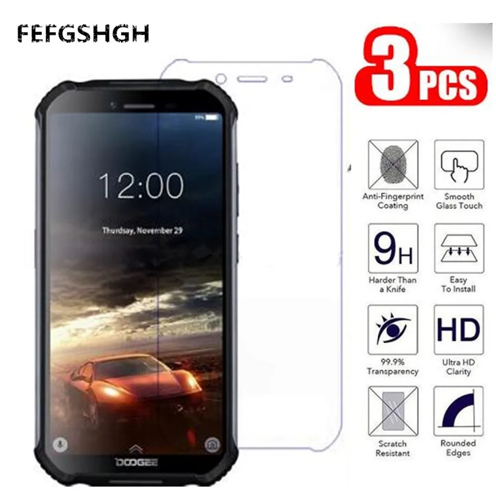 2.5D с уровнем твердости 9H закаленное Стекло Для Doogee S40 Экран протектор на стене Lite